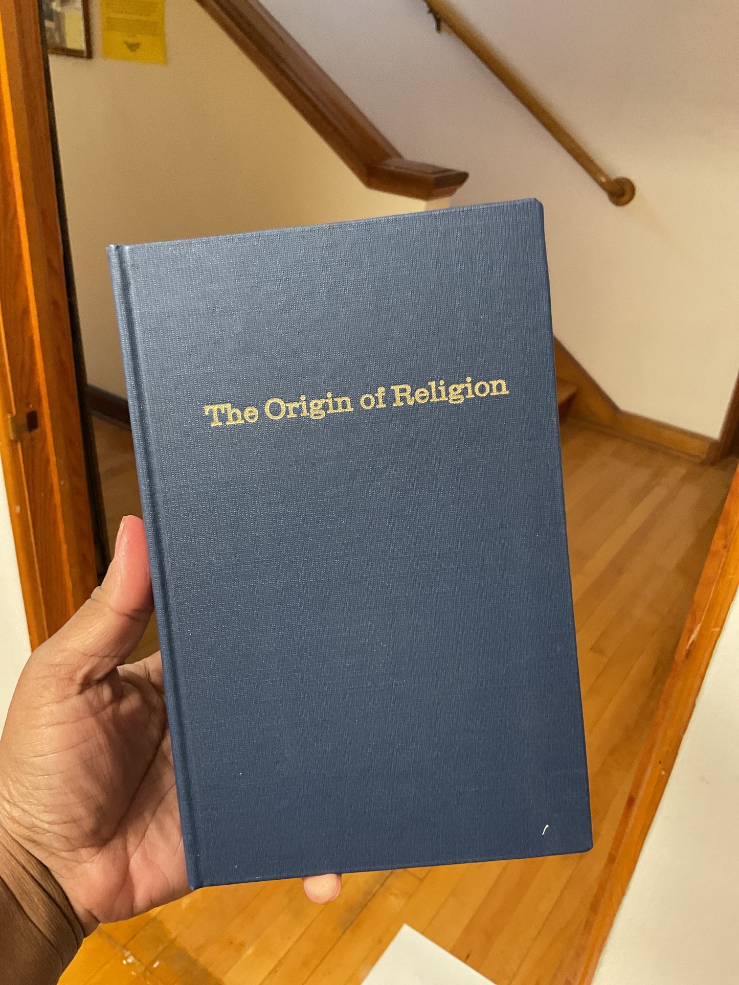 origin of religion - elliot, harvey